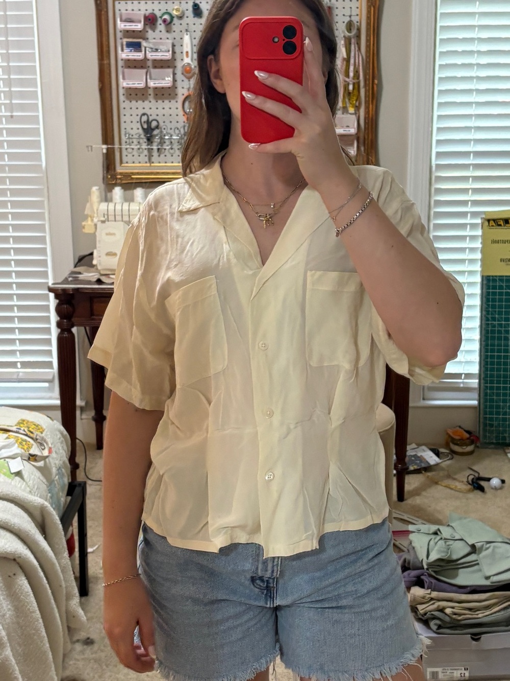 Ralph Lauren 100% Silk Top